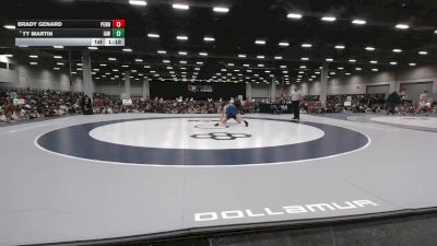 100 lbs 1st Place Match - Brady Genard, Pennsylvania vs Ty Martin, Immortal Athletics WC