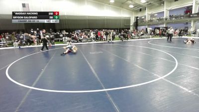 132 lbs Champ. Rd Of 16 - Maddax Hacking, Uintah Wrestling vs Bryson Galofaro, Scanlan Wrestling Academy