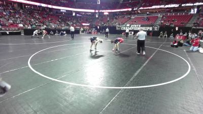 132 lbs Cons. Quarters - Maxton Stevens, Mount Horeb/Barneveld vs Caleb Horwath, Fort Atkinson