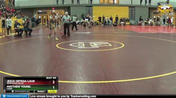 126 lbs Semifinal - Jesus Ortega-laur, Hood River Valley vs Matthew Young, Canby