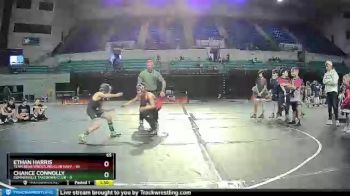 65 lbs Round 2 (3 Team) - Ethan Harris, Team Bear Wrestling Club Navy vs Chance Connolly, Summerville Takedown Club