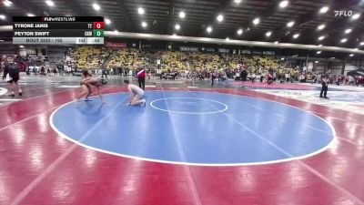 165 lbs Cons. Round 2 - Peyton Swift, Camel Kids Wrestling vs Tyrone Janis, Tatanka Tuff
