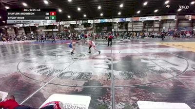 80 lbs Cons. Round 5 - Brody Rude, Redfield Youth Wrestling vs Braylon Anderson, Siouxland Wrestling Academy