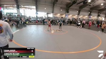 98 lbs Round 2 - Carolina De Alba, Takedown-City Wrestling vs Juana Aviles, Mission Wrestling Club