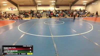 126A Cons. Round 2 - Evan Van Tuyl, Sheridan vs Carter Braband, Campbell County