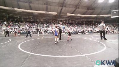 52 lbs Round Of 16 - Orion Lewis, Sperry Wrestling Club vs Noah Backus, Newkirk Takedown Club