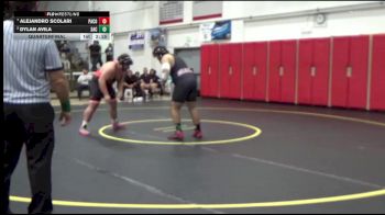 285 lbs Quarterfinal - Alejandro Scolari, Palomar College vs Dylan Avila, Santa Ana College