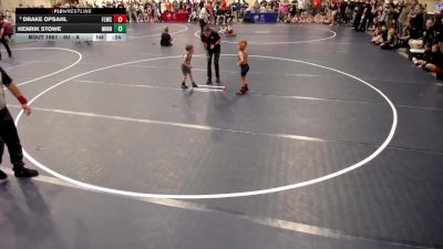 6U - B 5th Place Match - Nolan Sannes, Farmington Wrestling Club vs Jacob Hoffman, Blaine Wrestling Association