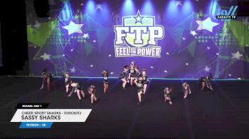 Cheer Sport Sharks - Toronto - Sassy Sharks [2025 L1 - U8 Day 1] 2025 Feel The Power