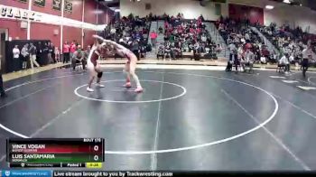 152 lbs Cons. Round 3 - Vince Vogan, Bishop Gorman vs Luis Santamaria, Bonanza