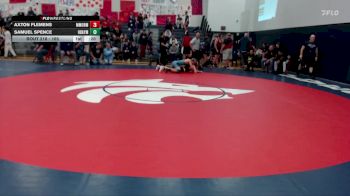 165 lbs Cons. Round 2 - Samuel Spence, Hudson`s Bay vs Axton Flemens, Mark Morris