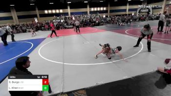 58 lbs Consi Of 8 #2 - Savina Burgo, Legion vs Landon Khan, Bear Cave WC