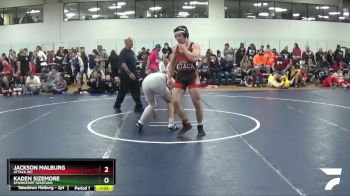 153 lbs Quarterfinal - Kaden Sizemore, Springport Spartans vs Jackson Malburg, Attack WC