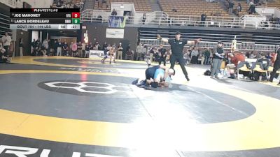 144 lbs Consi Of 8 #2 - Joe Mahoney, Greens Farms Academy vs Lance Bordeleau, Nmh