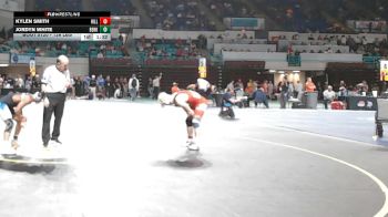 126 lbs Quarterfinal - Kylen Smith, Hillcrest vs Jordyn White, Berkeley