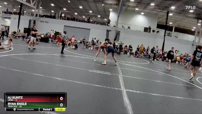 157 lbs Round 3 (8 Team) - Ryan Engle, Team 922 vs AJ Kuntz, LBWC