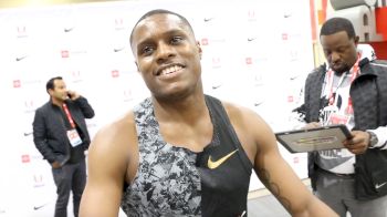 Christian Coleman Is Honored Usain Bolt Thinks He's A Lock For Gold