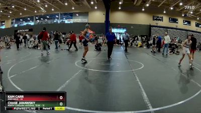 115 lbs Round 3 (8 Team) - Kam Carr, Ohio Gold vs Chase Janawsky, North Carolina National Team