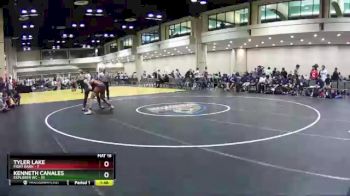 160 lbs Round 8 (10 Team) - Tyler Lake, Fight Barn vs Kenneth Canales, Explorer WC