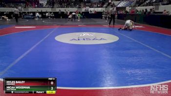 1A-4A 106 Quarterfinal - Myles Bailey, Piedmont vs Micah Woodman, Oak Grove