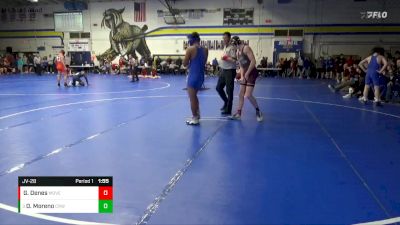 JV-28 lbs Round 3 - D`Angelo Moreno, Cedar Rapids Washington vs Grey Denes, Mount Vernon