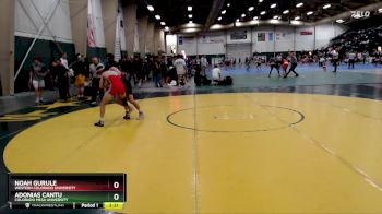 125 lbs Cons. Round 5 - Noah Gurule, Western Colorado University vs Adonias Cantu, Colorado Mesa University