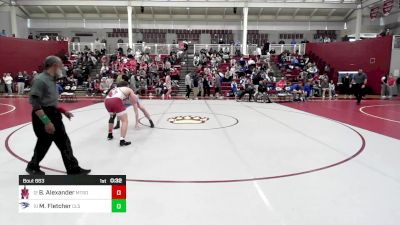 165 lbs Consi Of 8 #2 - Brock Alexander, Metrolina Christian vs Mac Fletcher, Charlotte Latin