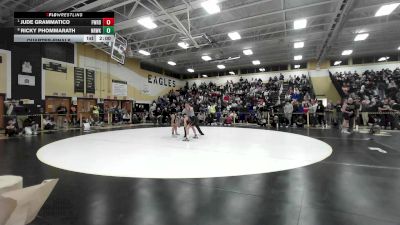 113 lbs Quarterfinal - Jude Grammatico, Fairfield Warde vs Ricky Phommarath, Norwalk