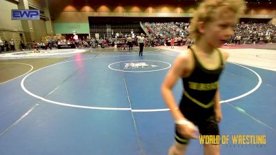 75 lbs Quarterfinal - John Thomas, OCRTC vs Wallace King, Wasatch Wrestling Club