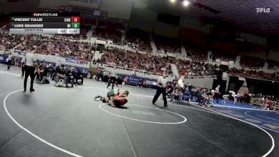 144-D4 Semifinal - Luke Grainger, Miami High School vs Vincent Tullie, St. Johns High School