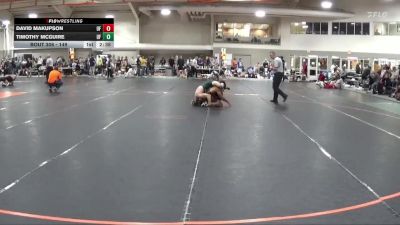 149 lbs Cons. Round 1 - Timothy McGuire, UW Parkside vs David Makupson, Unattached
