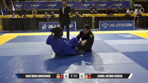 Gabriel Antonio Carrera vs Isaac Manu Sankersingh 2026 Pan Jiu Jitsu IBJJF Championship