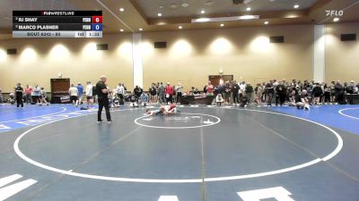 80 lbs 5th Place Match - RJ Shay, Pennsylvania vs Marco Plasner, Pennsylvania