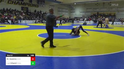 109 lbs Round Of 32 - Malik Hoskins, Sunnyside (AZ) vs Julius Villamil, Poway