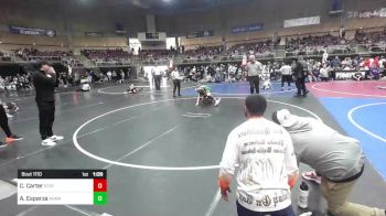 102 lbs Round Of 16 - Colt Carter, Steel City Reloaded WC vs Andres Esparza, Adam City WC