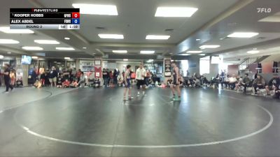 155 lbs Round 2 - Kooper Hobbs, Glenn Ferry Wrestling Club vs Alex Abdel, Fighting Squirrels Wrestling Club