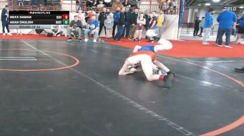 80_B lbs Round Of 64 - Dexx Daman, Beaver vs Adan English, NorthWestern