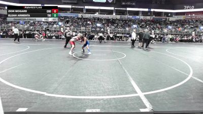100 lbs Quarterfinal - Zion Mogard, Ciwc Team Intensity vs Elijah Armenta, Twc