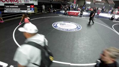 115 lbs Champ. Rd Of 16 - Aya Yoshitake, Titan Mercury Wrestling Club (TMWC) vs Jaylyn Gonzales, Ayala High School Wrestling