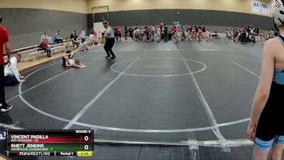 48 lbs Round 9 (10 Team) - Rhett Jenkins, Aggression Legionnaires vs Vincent Padilla, Mat Assassins