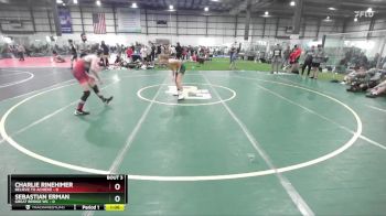 106 lbs Round 2 (4 Team) - Sebastian Erman, GREAT BRIDGE WC vs Charlie Rinehimer, BELIEVE TO ACHIEVE