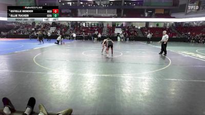 132 lbs Cons. Round 4 - Ellie Tucker, Kuna vs Estelle Bender, Middleton