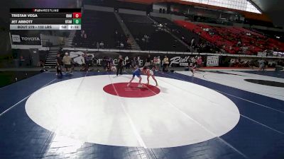 132 lbs Cons. Sub-semis - Tristan Vega, Idaho vs Jet Abbott, Utah