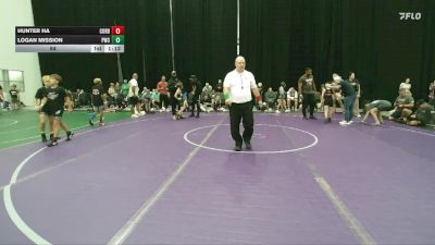64 lbs Round 4 (6 Team) - Hunter Ha, Cordoba Trained vs Logan Mission, Pride WC