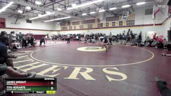 149 lbs Semifinal - James Wright, Fresno City vs Tito Rodarte, Santa Rosa Junior College