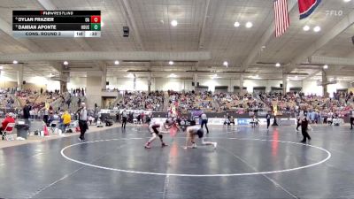 AA 126 lbs Cons. Round 3 - Damian Aponte, Houston High School vs Dylan Frazier, Oakland High School