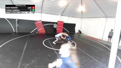 138 lbs Champ. Round 3 - Tobias Lombera, Elite Force vs Evan Vazquez, Lion Of Judah Wrestling Academ