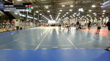 138 lbs Rr Rnd 3 - Greg Green, Journeymen Wrestling Red vs Tyler Redfield, Flickr Boyz Daifugo