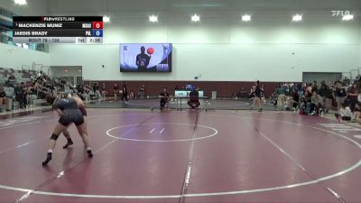124 lbs Semifinal - Mackenzie Muniz, Mt. San Antonio College vs Jaedis Brady, Unattached