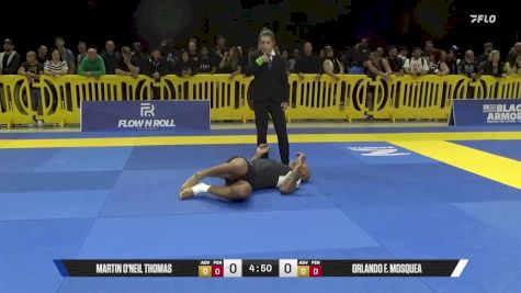 Orlando F. Mosquea vs Martin O'Neil Thomas 2025 Pan IBJJF Jiu-Jitsu No-Gi Championship